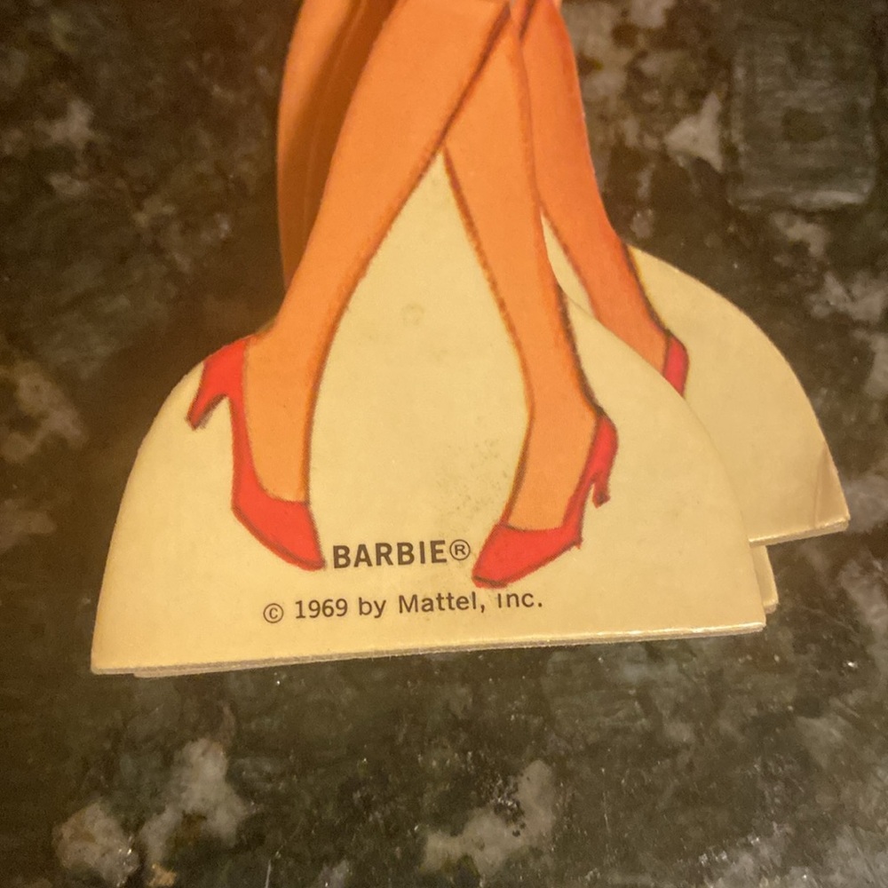 1969 BARBIE PAPER DOLL 2 SETs IN BOX - #4763 - ORIGINAL - Picture 5 of 11